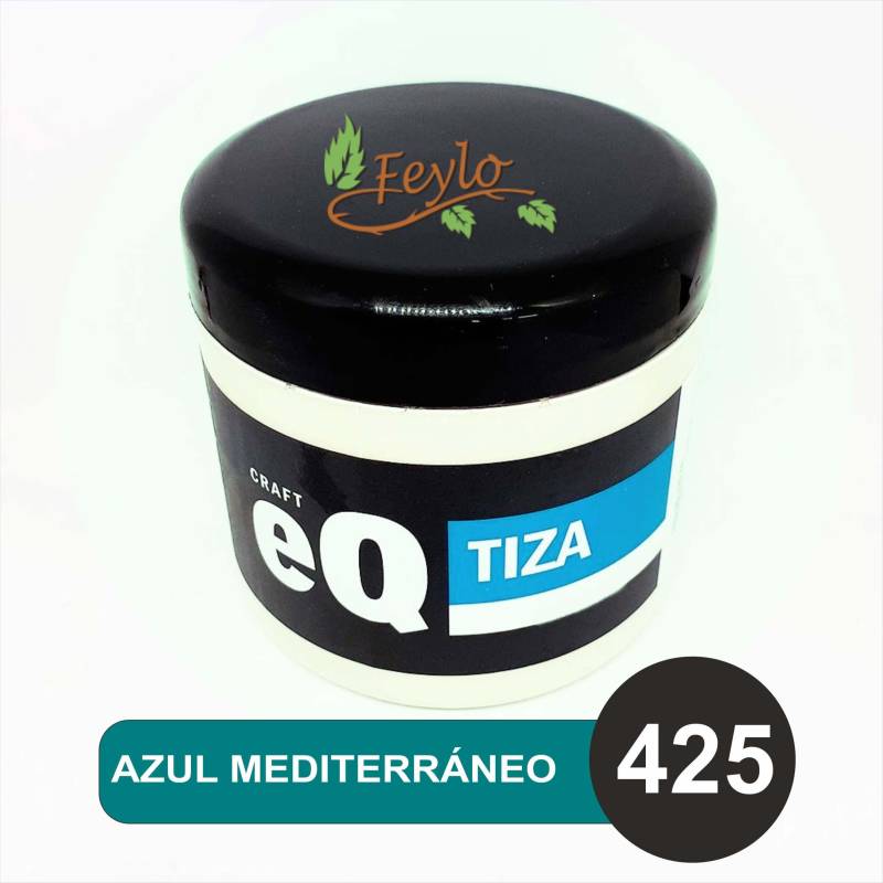 Pintura A La Tiza Eq Arte X 200Cc Azul Mediterraneo