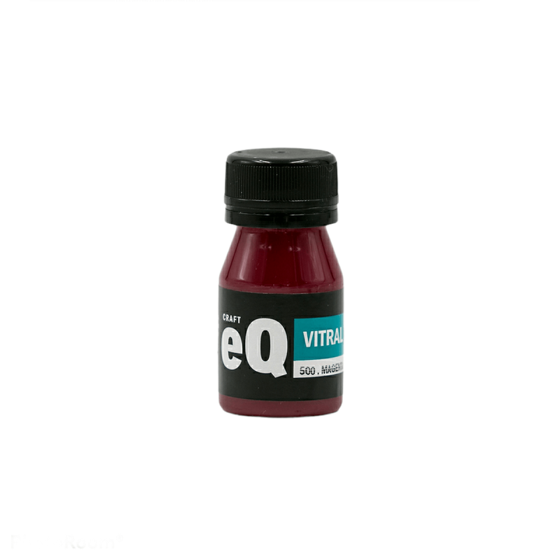 Laca Vitral Al Agua Eq Arte X 37Ml Magenta