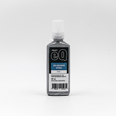 Delineador Vitral Eq Arte X 40 Ml Plata
