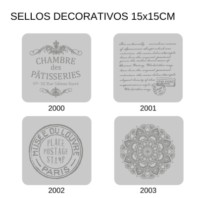 Sellos Eq Craft 15X15