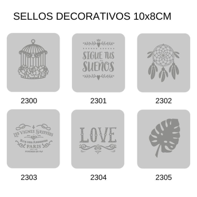 Sellos Eq Craft 10X7