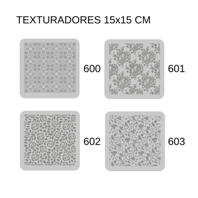 Sellos Eq Craft Bajo Relieve 15X15