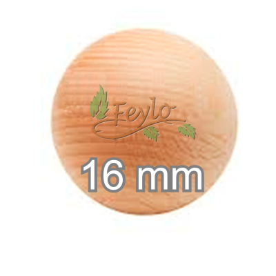 Esfera De Madera Ø 16Mm.x 1 Unidad
