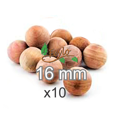 Esfera De Madera Ø 16Mm. X 10 Unidad