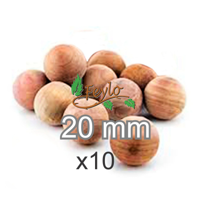 Esfera De Madera Ø 20Mm.x 10 Unidad