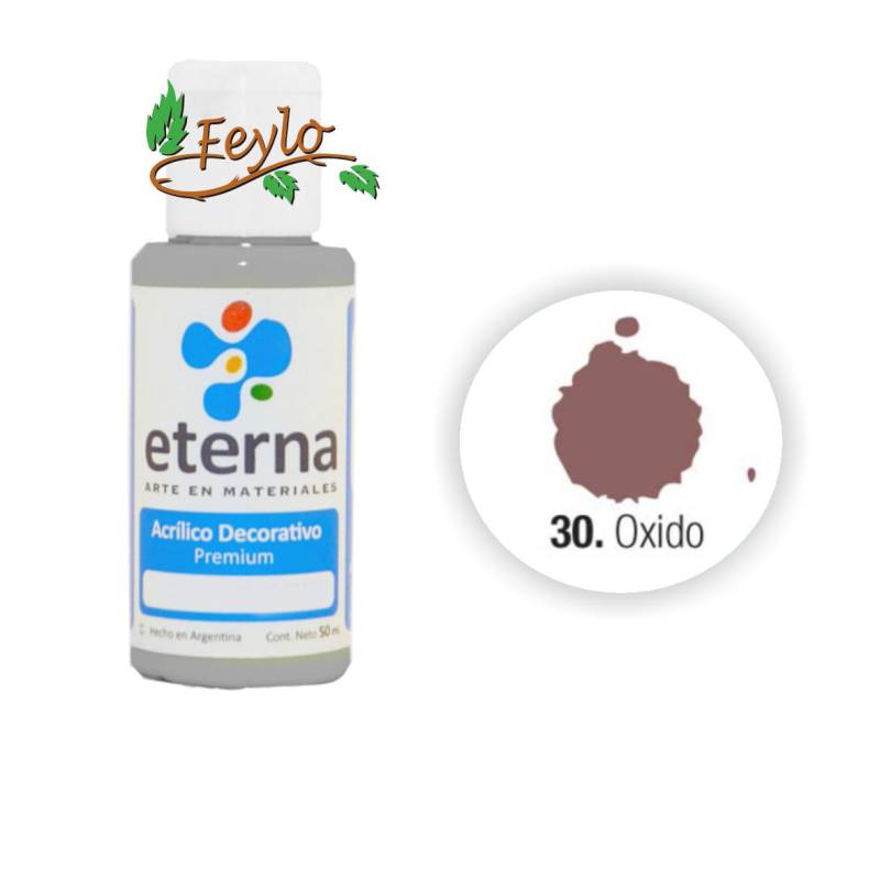 Eterna Acril.dec. Rojo Oxido        50Ml