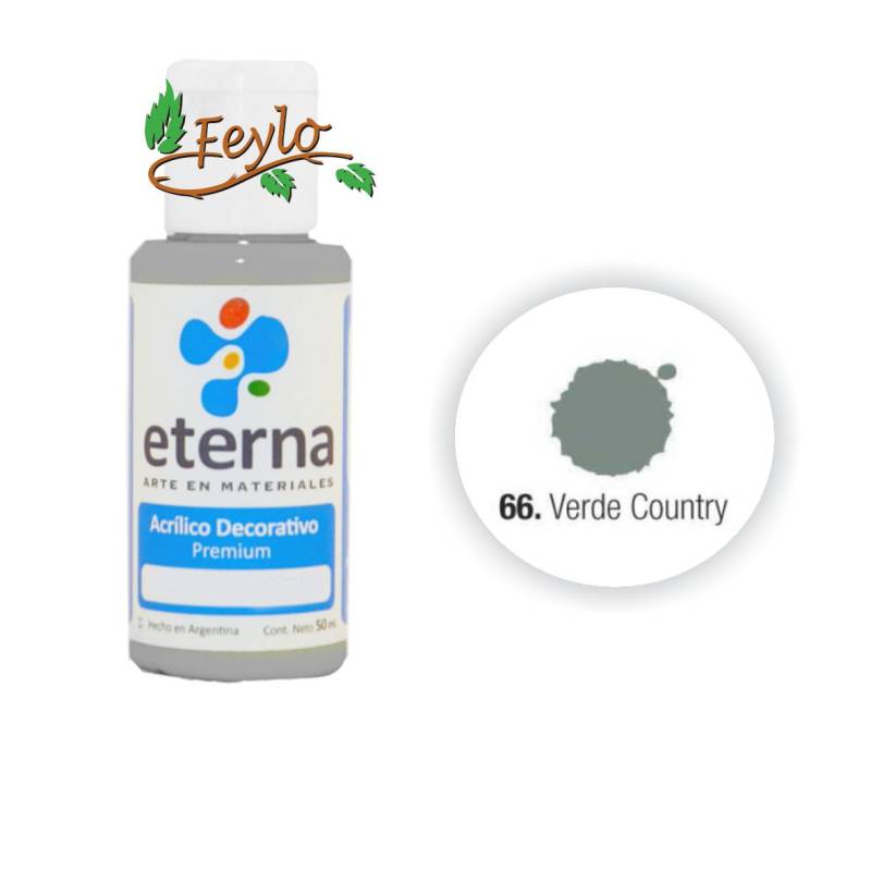 Eterna Acril.dec. Verde Country     50Ml