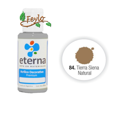 Eterna Acril.dec.tierra Siena Nat.  50Ml