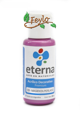 Eterna Acril.dec. Magenta Perlado   50Ml