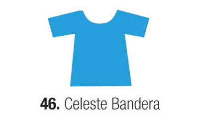 Pintura Para Sublimación Celeste Bandera 37Ml.