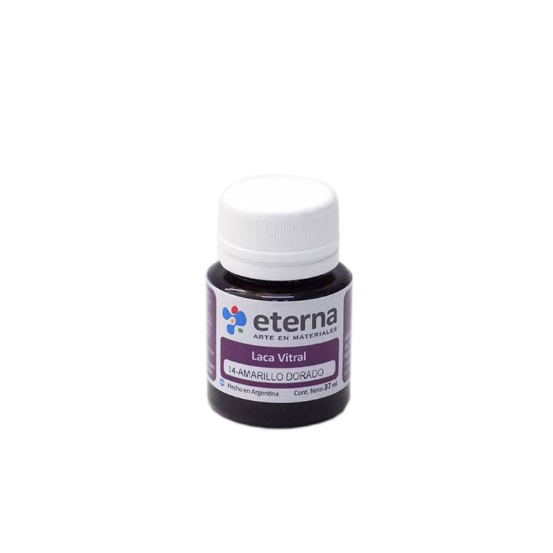 Eterna Laca Vitral Amarillo Dorado X 30 Ml