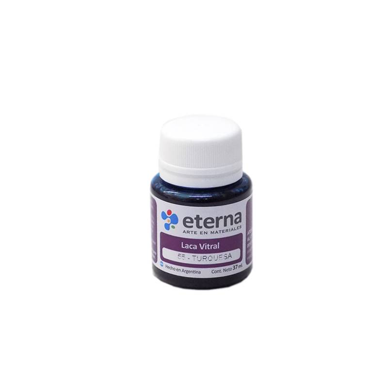 Eterna Laca Vitral Turquesa X 30 Ml