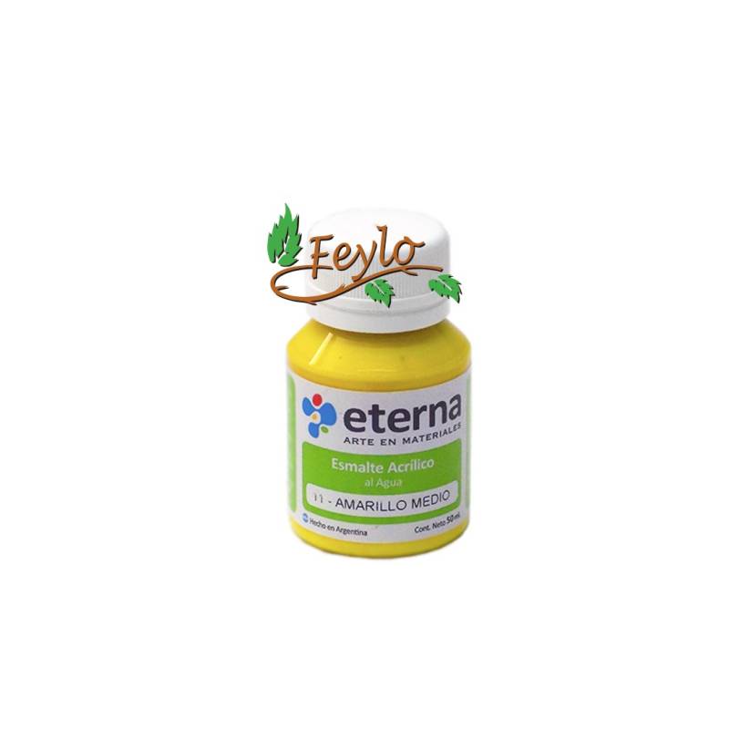 Esmalte Acrilico Amarillo Medio     50Ml