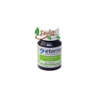 Esmalte Acrilico Negro              50Ml