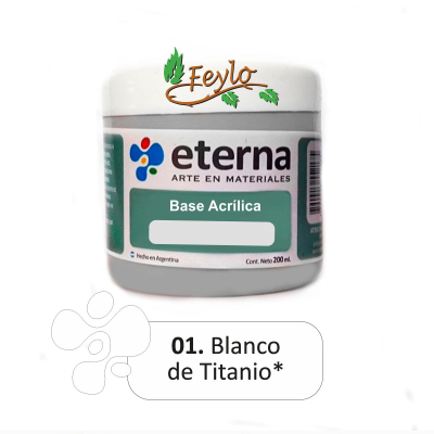 Base Acrilica  Eterna Blanca  200Ml.