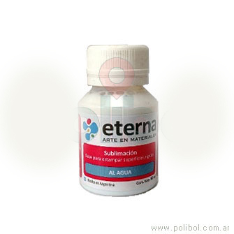Eterna Base Para Sublimacion Rigida Al Agua X50Cc
