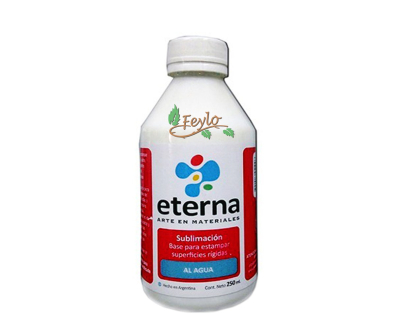 Eterna Base Para Sublimacion Rigida Al Agua X250Cc
