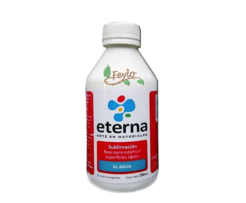 Eterna Base Para Sublimacion Rigida Al Agua X250Cc