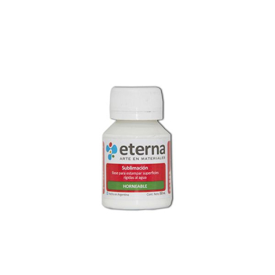 Eterna Base De Sublimacion Al Agua Horneable X 50Cc