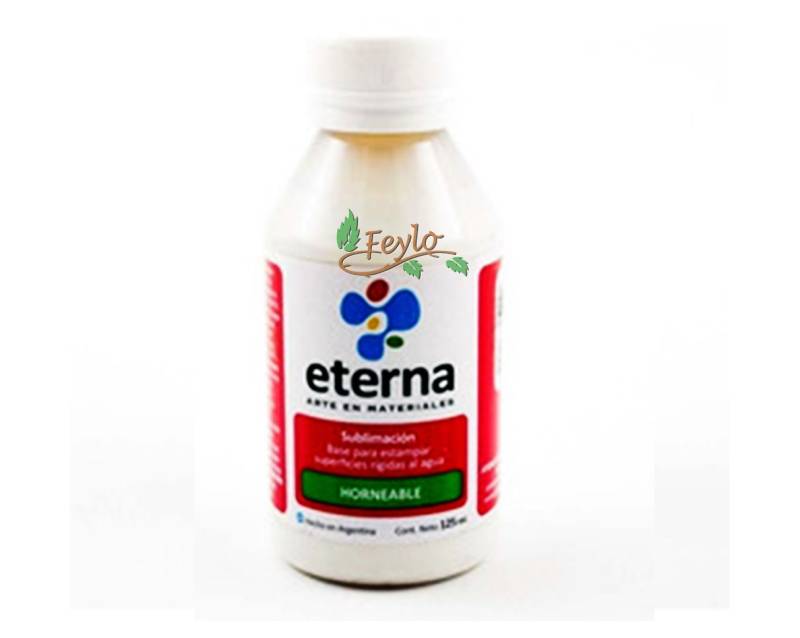 Eterna Base De Sublimacion Al Agua Horneable X 125Cc