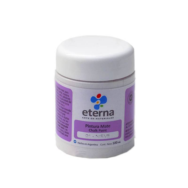 Pintura Mate Nieve  100Ml