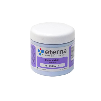 Pintura Mate Celeste  200Ml