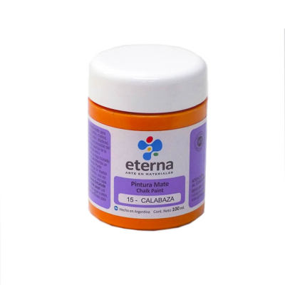 Pintura Mate Calabaza  100Ml