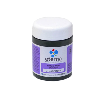 Pintura Mate Aceituna 100Ml