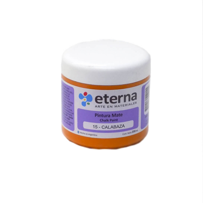 Pintura Mate Calabaza  200Ml