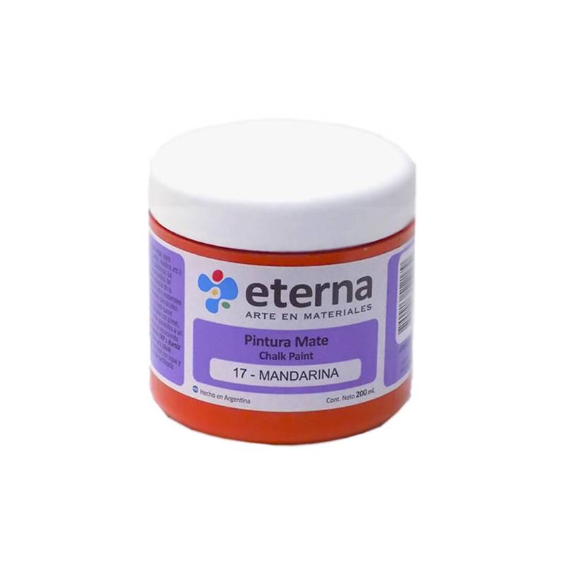 Pintura Mate Mandarina  200Ml