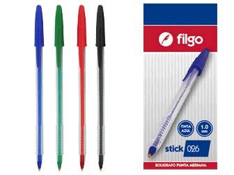 Boligrafo Stick X Unidad