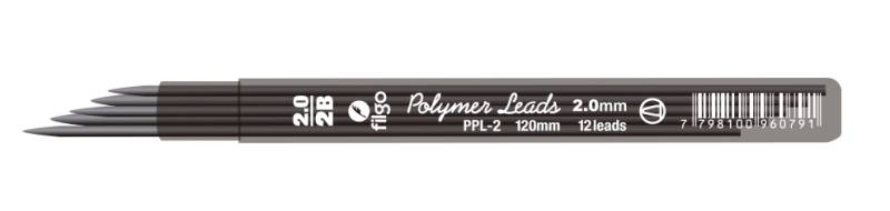 Minas Filgo De Grafito 2Mm 2B