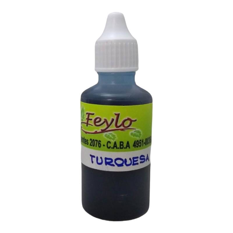 Colorante Jabon  X 30 Cc Turquesa