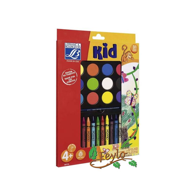 Kit L&B Creative (Acuarela + Crayones)