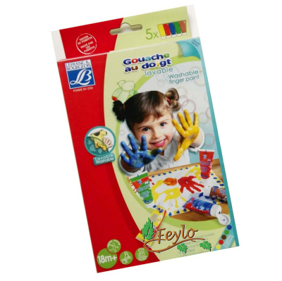 Kit L&B Pintura Para Dedos (18M+)