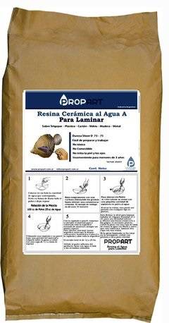 Resina Ceramica Al Agua Para Laminar X 1 Kg