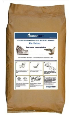 Arcilla En Polvo Blanca X 1 Kg Propart
