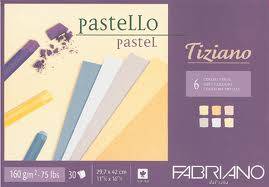 Block Tiziano Fabriano C/Calidos 160 Grs 21 X 30  30 Hojas