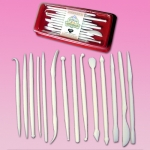 Estecas Plasticas X 8 (Amarillas)