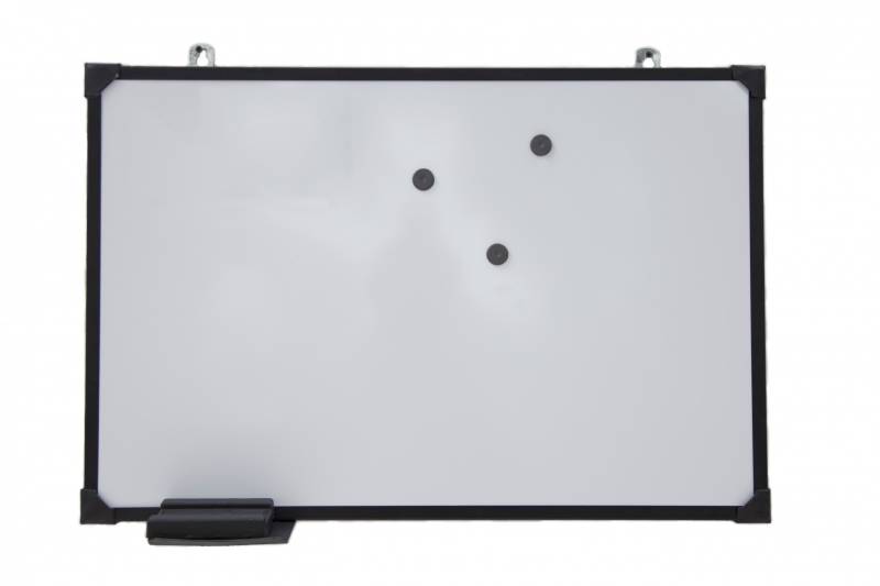 Pizarra Mp Blanca 60X80 Super Eco (Marco Negro)