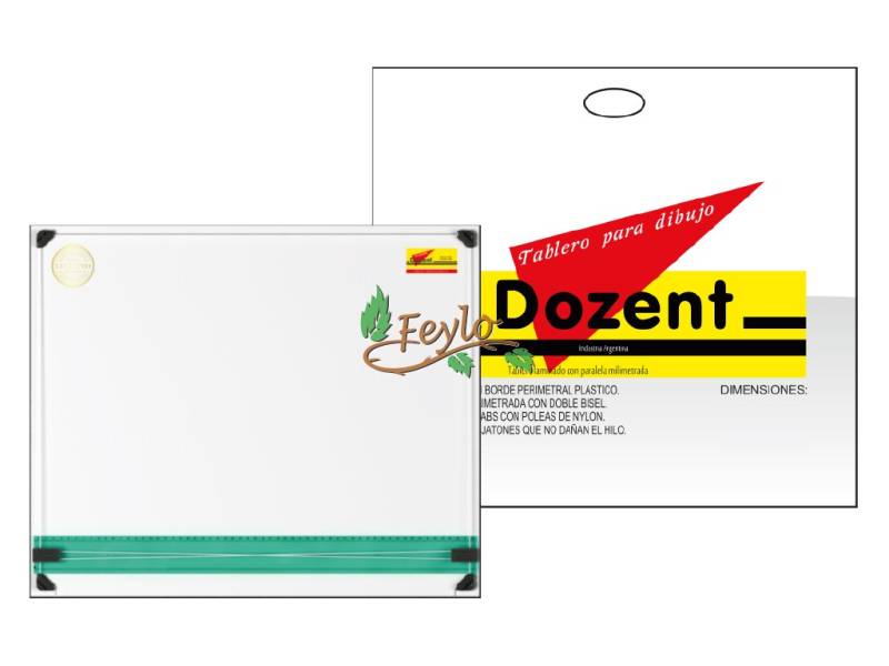 Tablero 50 X 60 C/Paral., Atril X 1P.y Estuche