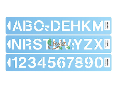 Letras Y Numeros Helvetica Pvc 60 M