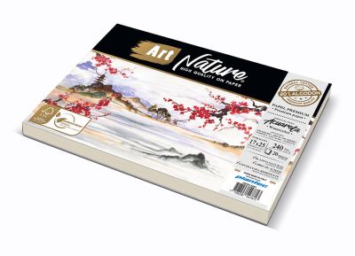 Block Art Nature Premium 240 Grs (20% Algodon) A5 X20 Hojas