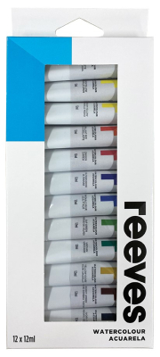 Set Acuarela X 12 Colores - Pomo 12 Ml