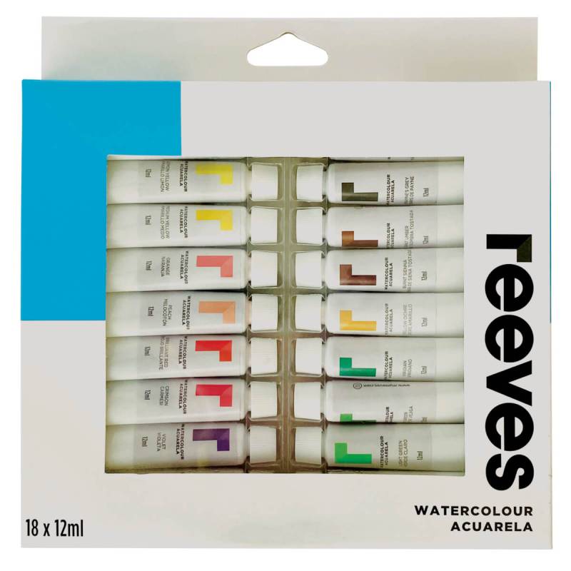 Set Acuarela X 18 Colores - Pomo 12 Ml