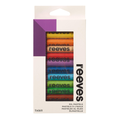 Set Pastel Al Óleo Largos X 12
