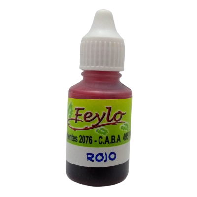 Colorante Para Resina Liquido X 15Cc (Rojo Translucido)