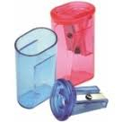 Sacapuntas Plastico Grande Bicolor