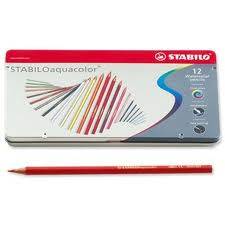 Lapices Aquacolor Lata X 12 Largos