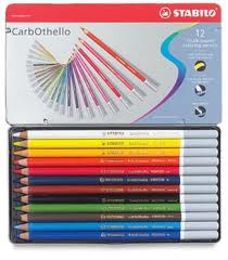 Lapices Carbothello Lata X 12 Colores